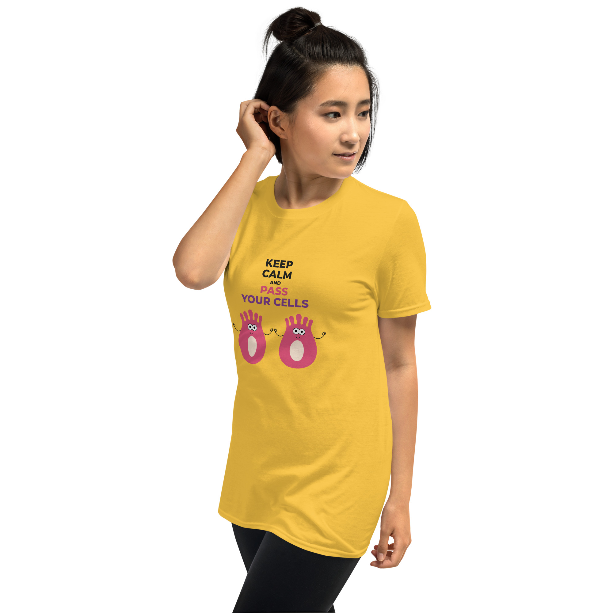 Keep calm & pass your cells – T-shirt - Imagen 4