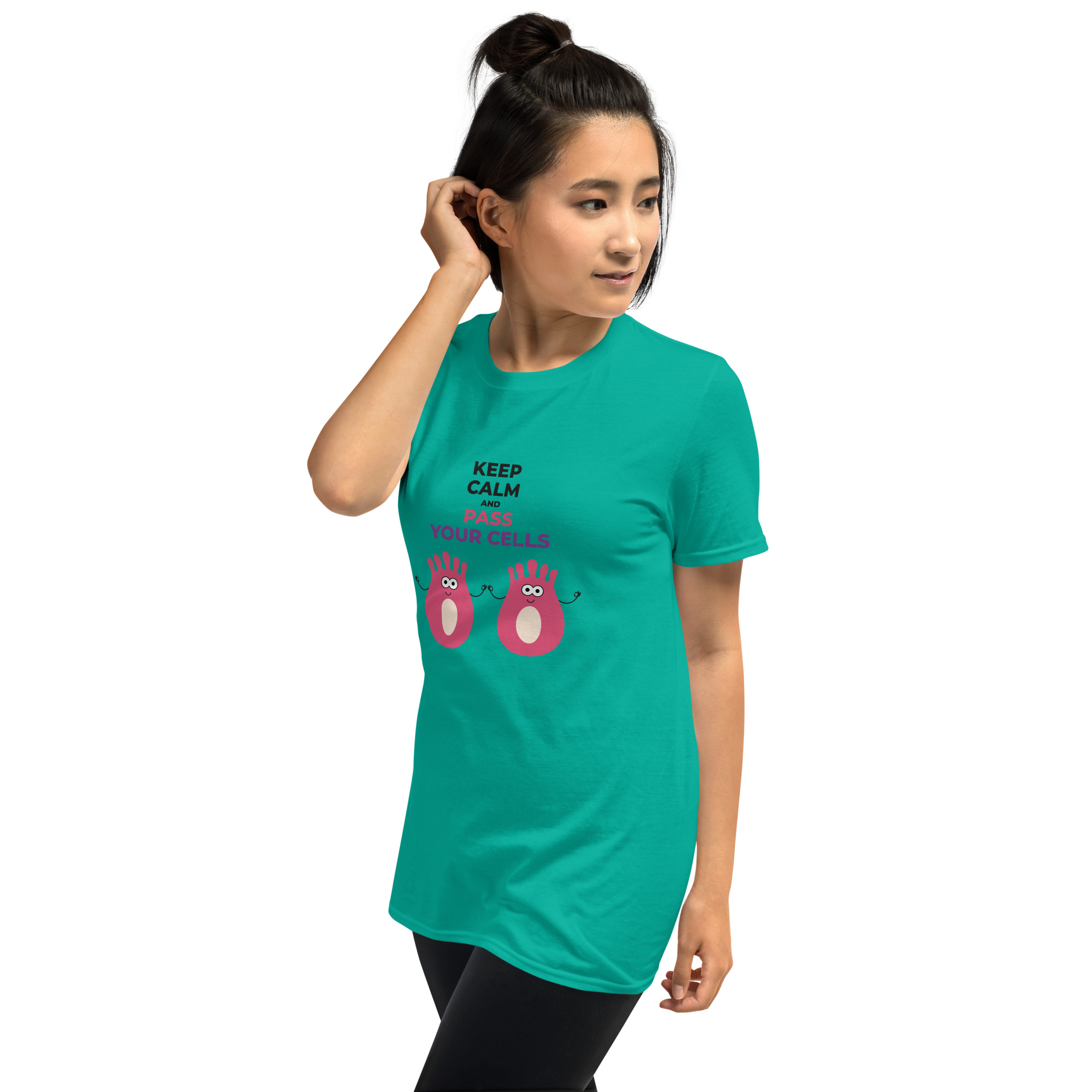 Keep calm & pass your cells – T-shirt - Imagen 5