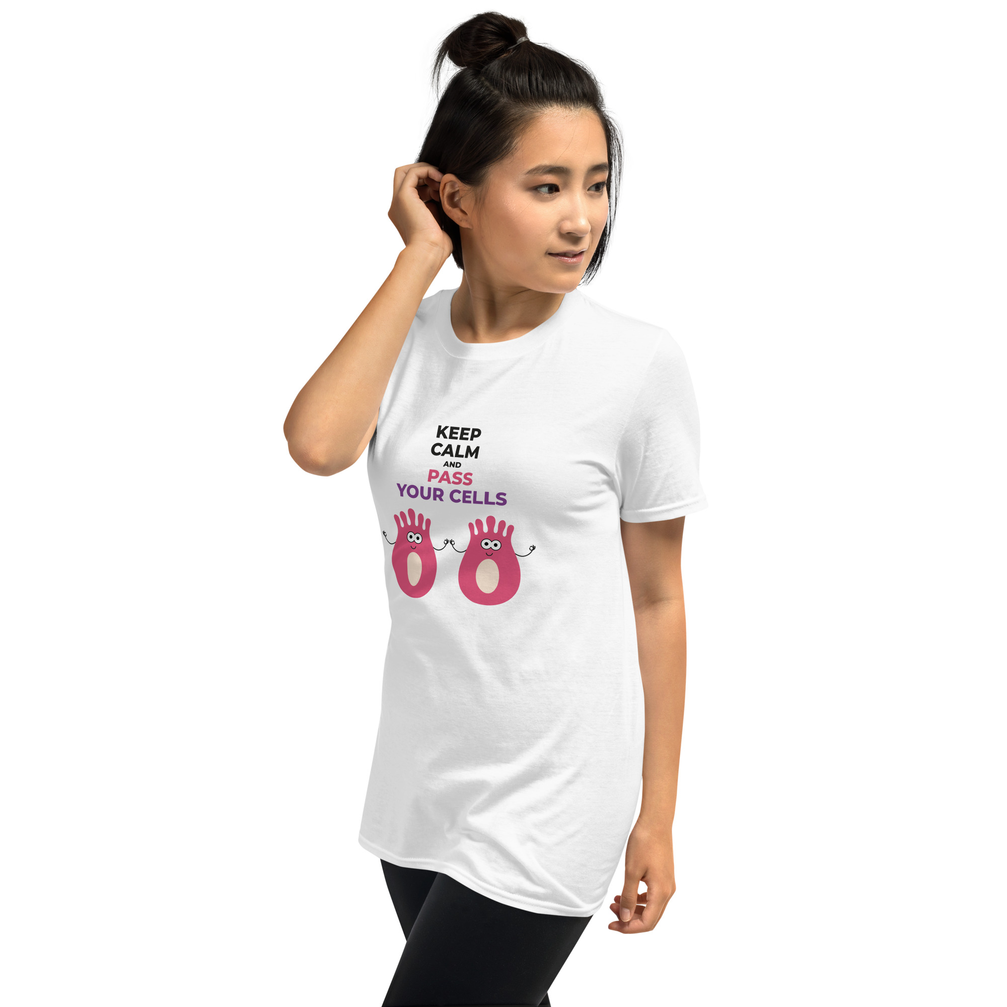 Keep calm & pass your cells – T-shirt - Imagen 3