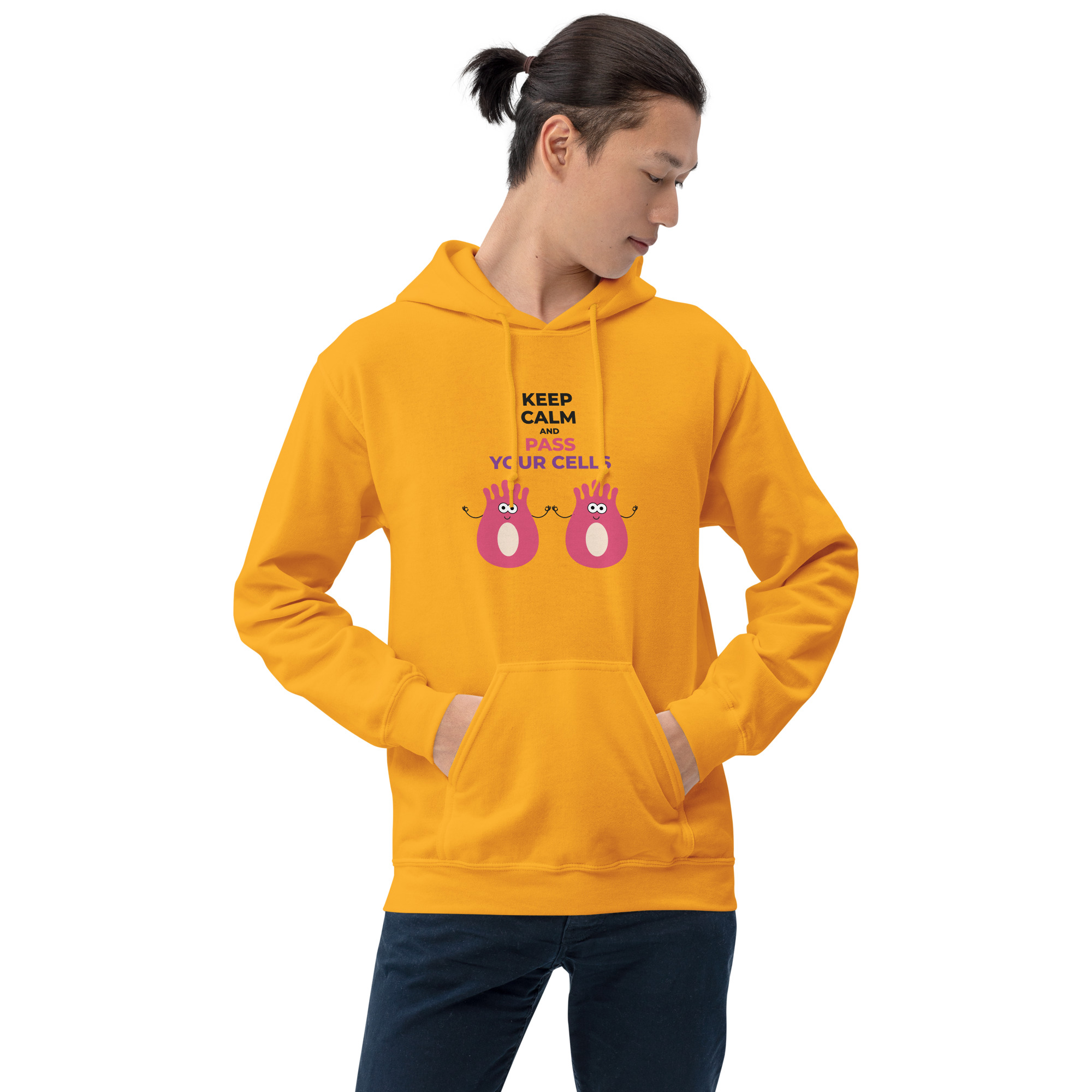 Keep calm and pass your cells - Hoodie - Image 5