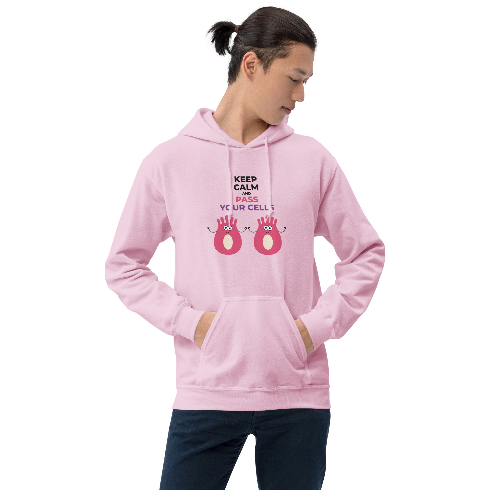 Keep calm and pass your cells - Hoodie - Image 6