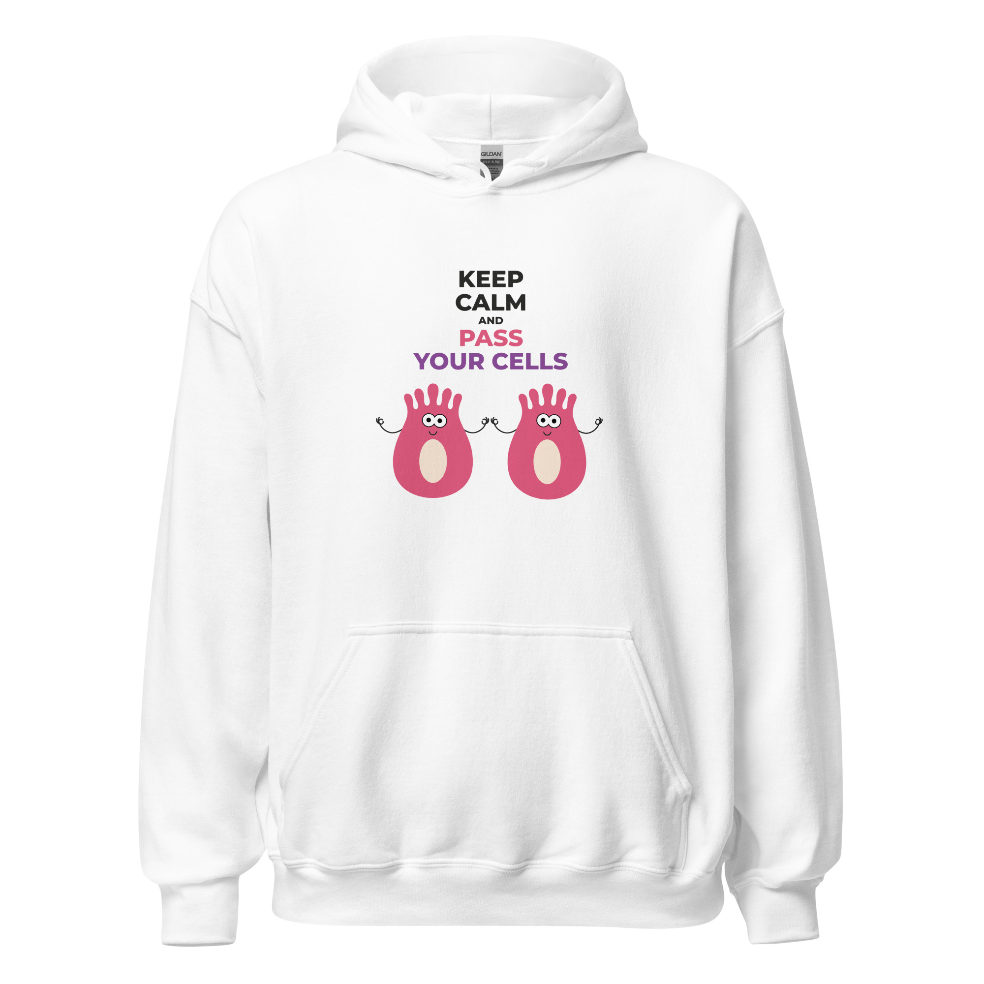 Keep calm and pass your cells - Hoodie - Image 8