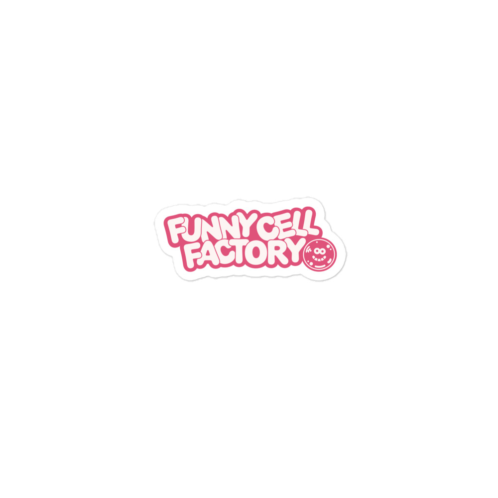 Funny cell pink - Stickers