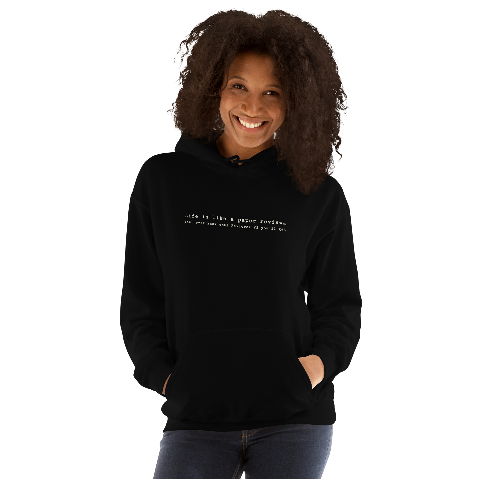 Life is like a paper review… - Hoodie - Image 3
