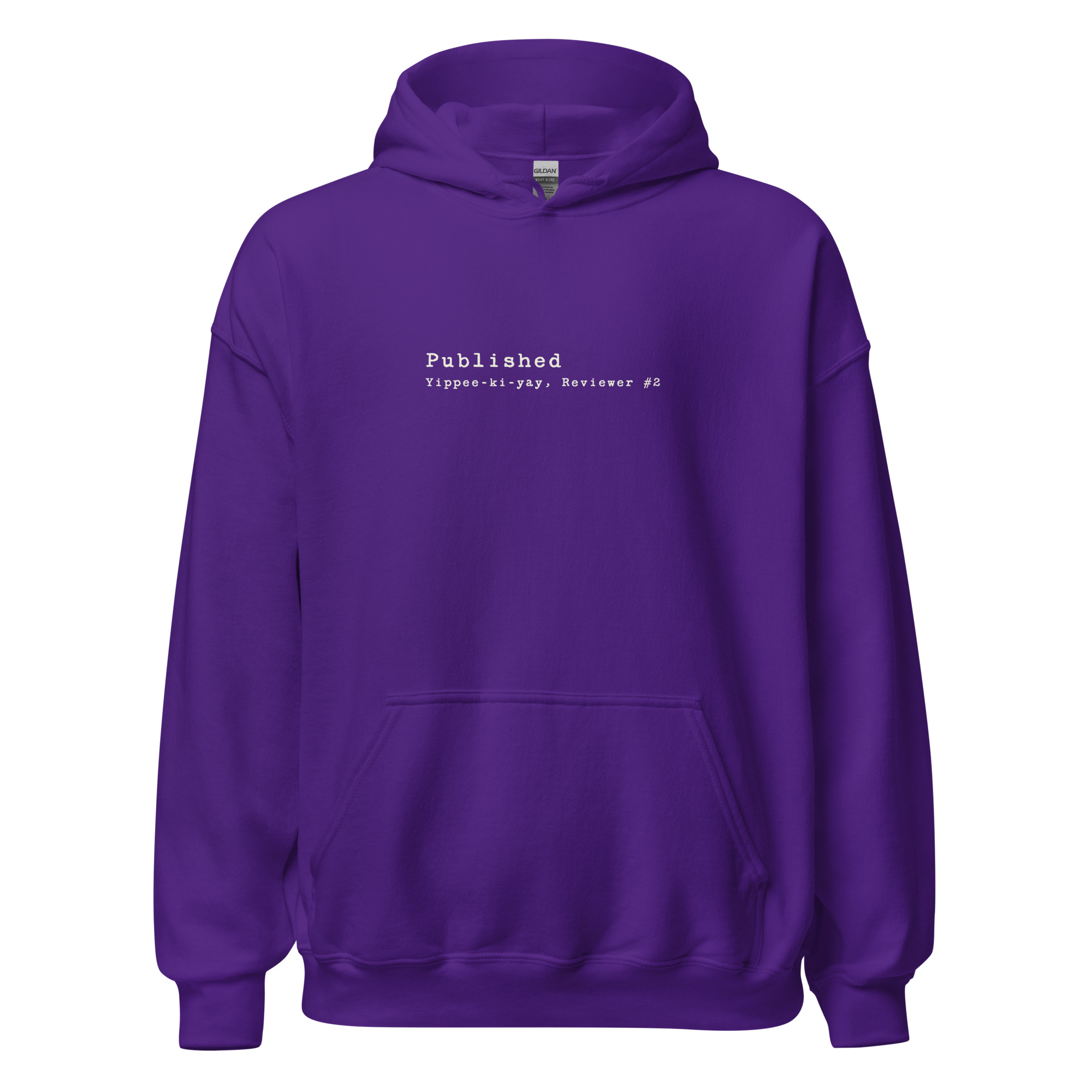 Published - Yippee-ki-yay, reviewer 2 - Hoodie