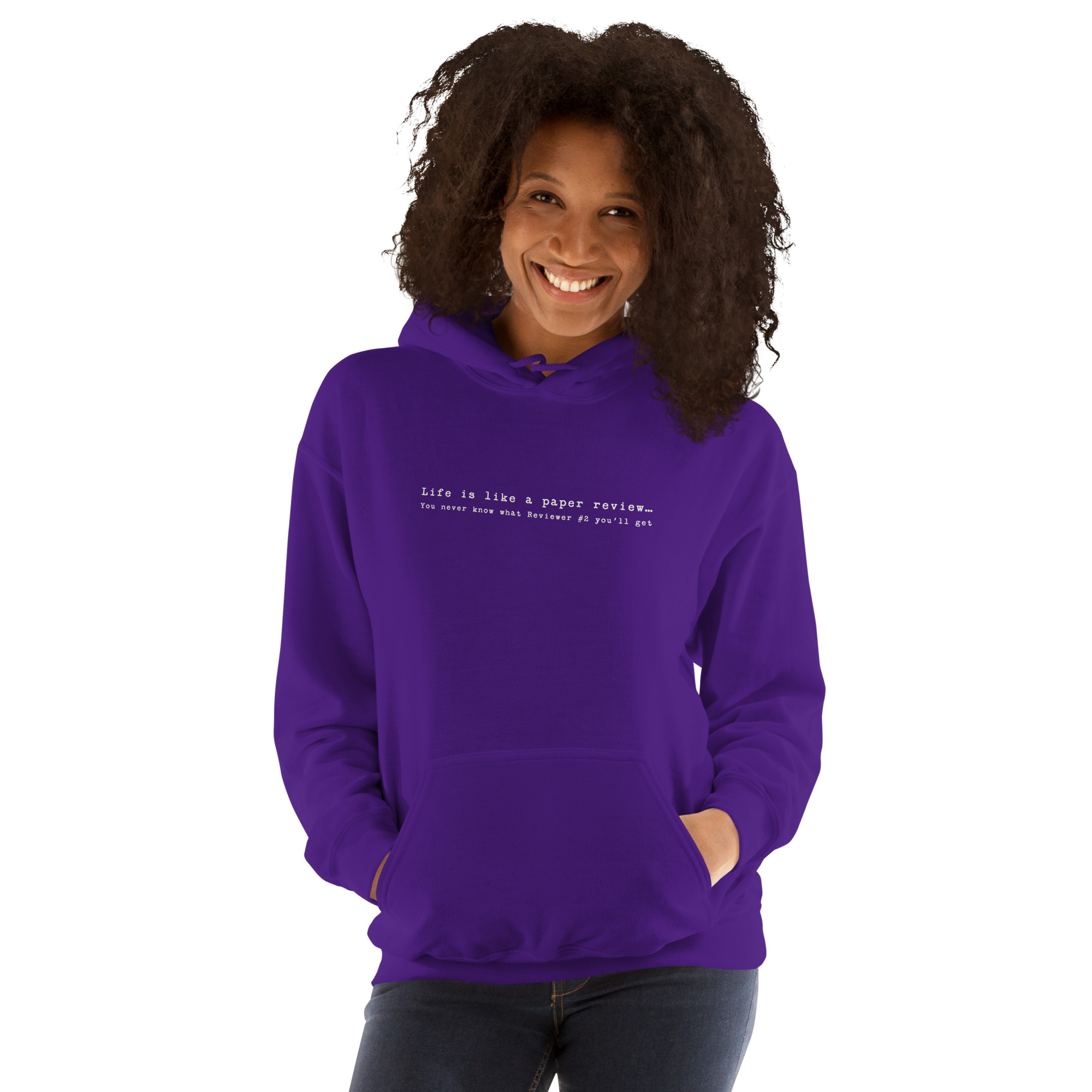 Life is like a paper review… - Hoodie - Image 4