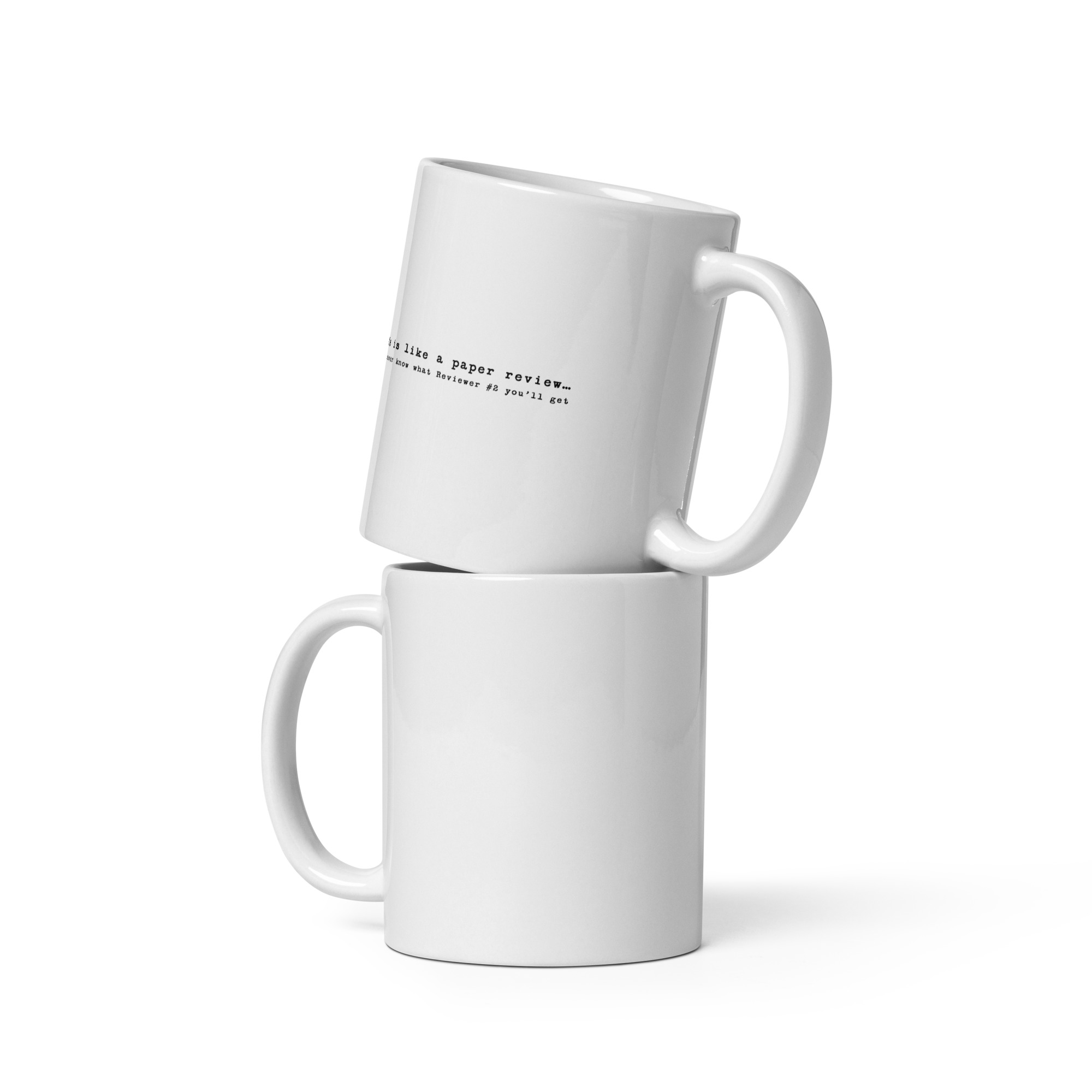 Life is like a paper review… – Mug - Image 2